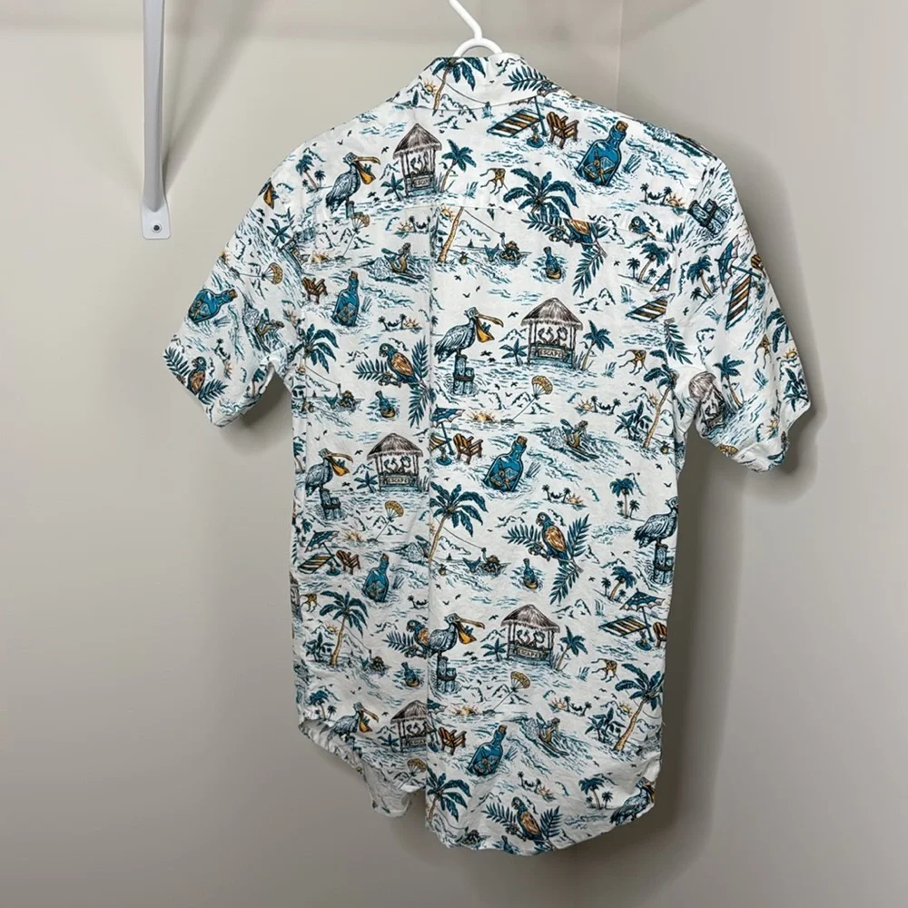 Columbia Parrot Print Short Sleeve - Picture 4 of 4